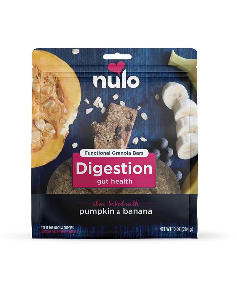 Nulo Functional Granola Digestion Dog Treats 10oz Brookside