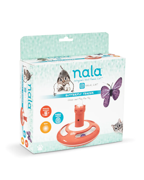 Caitec Nala Butterfly Teazer Chase & Play Cat Toy