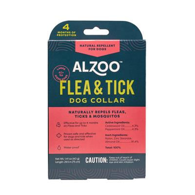 ALZOO Flea & Tick Plant-Based Dog Collar