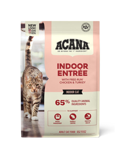 Acana Indoor Entree Adult Dry Cat Food 10lb