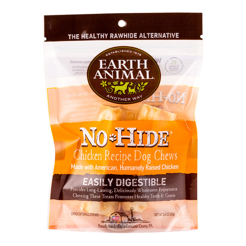 Earth Animal Chicken No-Hide® Dog Chews 2-Pack