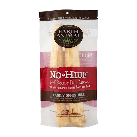 Earth Animal Beef No-Hide® Dog Chews 2-Pack