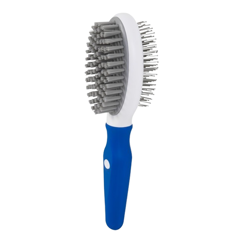 JW Gripsoft Double-Sided Cat Grooming Brush