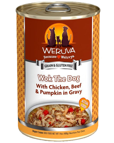 Weruva Wok The Dog Wet Dog Food 14oz