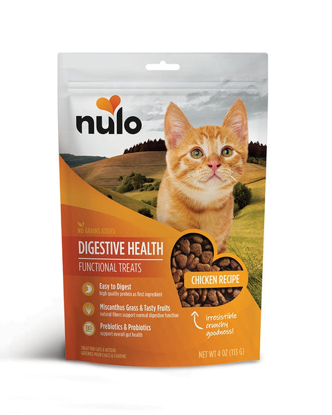 Nulo Digestive Health Chicken Recipe Functional Cat Treats 4oz