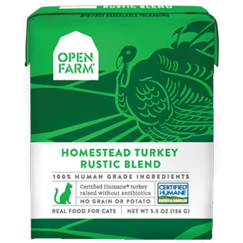 Open Farm Homestead Turkey Wet Cat Food 5.5oz