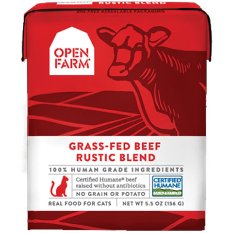 Open Farm Grass-Fed Beef Wet Cat Food 5.5oz