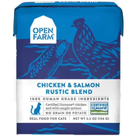 Open Farm Chicken & Salmon Wet Cat Food 5.5oz