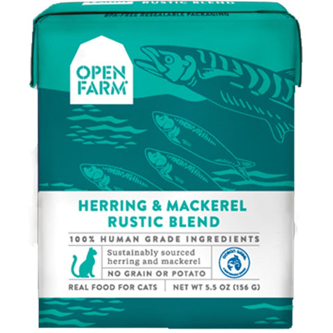 Open Farm Herring & Mackerel Wet Cat Food 5.5oz