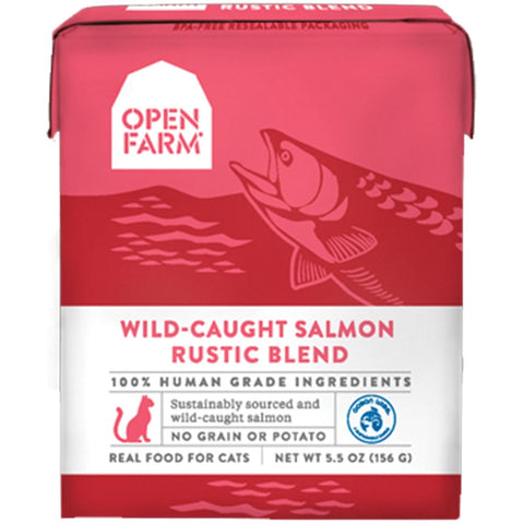 Open Farm Wild-Caught Salmon Wet Cat Food 5.5oz