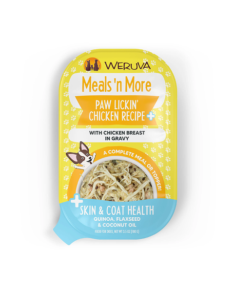 Weruva Paw Lickin' Chicken Plus Skin & Coat Health Wet Dog Food 3.5oz