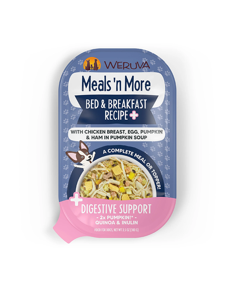 Weruva Bed & Breakfast Plus Digestive Support Wet Dog Food 3.5oz