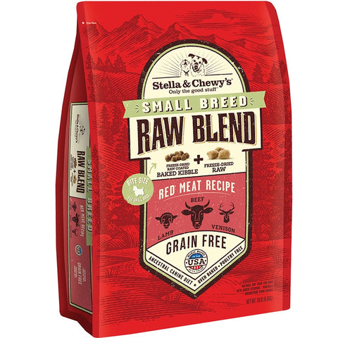 Stella & Chewy's Raw Blend Red Meat Small Breed Dog Food 10lb