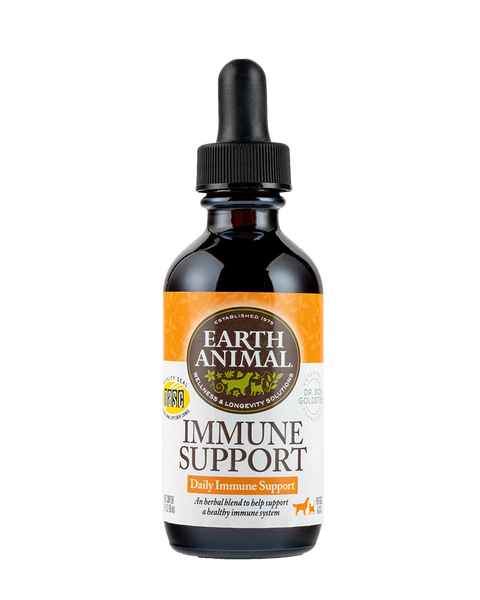 Earth Animal Herbal Remedies Immune Support for Dogs & Cats 2oz