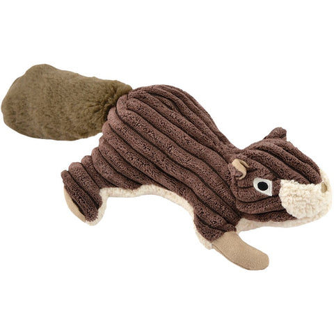 Tall Tails Squirrel with Squeaker Plush Dog Toy 12"