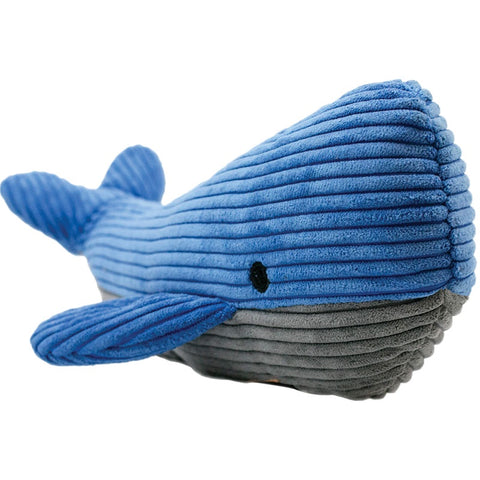 Tall Tails Whale with Squeaker Plush Dog Toy 12"