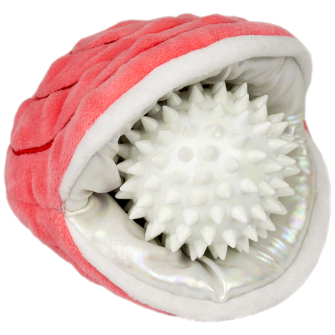 Tail Tails 2-in-1 Oyster with Pearl Dog Toy