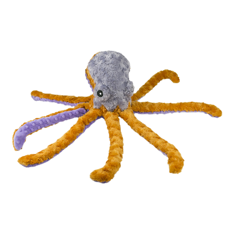 Tall Tails Octopus with Squeaker Plush Dog Toy 14"