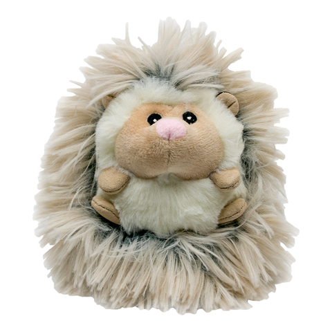 Tall Tails Real Feel Fluffy Baby Hedgehog Dog Toy 5"
