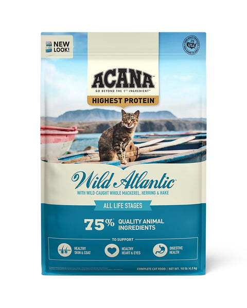Acana Highest Protein - Wild Atlantic Dry Cat Food 10lb