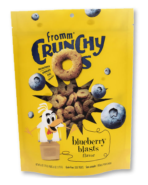 Fromm Crunchy O's Blueberry Blasts Dog Treats 6oz