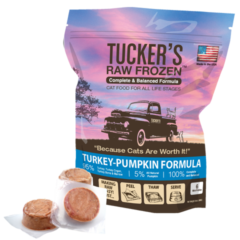 Tuckers Cat Turkey & Pumpkin 24oz