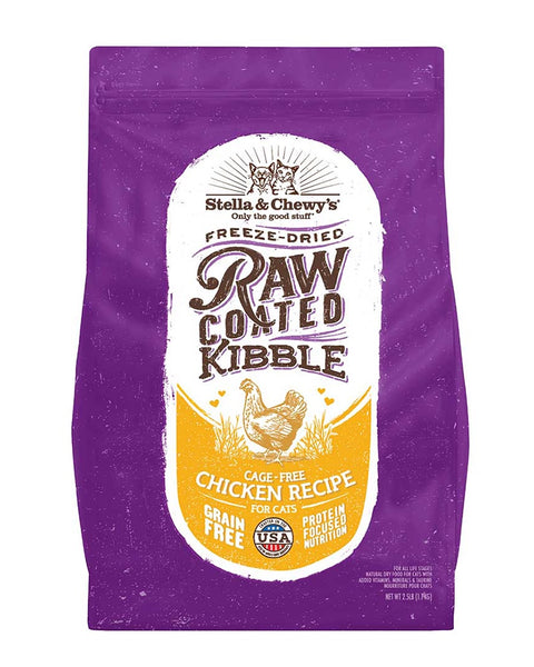 Stella & Chewy's Raw Coated Chicken Dry Cat Food 2.5lb