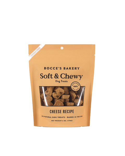 Bocce's Bakery Soft & Chewy Cheese Dog Treats 6oz