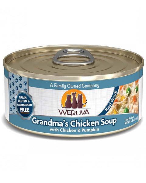 Weruva Grandma's Chicken Soup Wet Cat Food 3oz