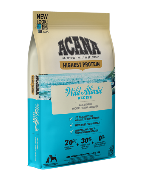 Acana Highest Protein - Wild Atlantic Dry Dog Food 25lb
