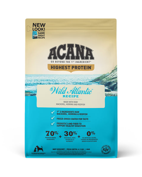 Acana Highest Protein - Wild Atlantic Dry Dog Food 4.5lb