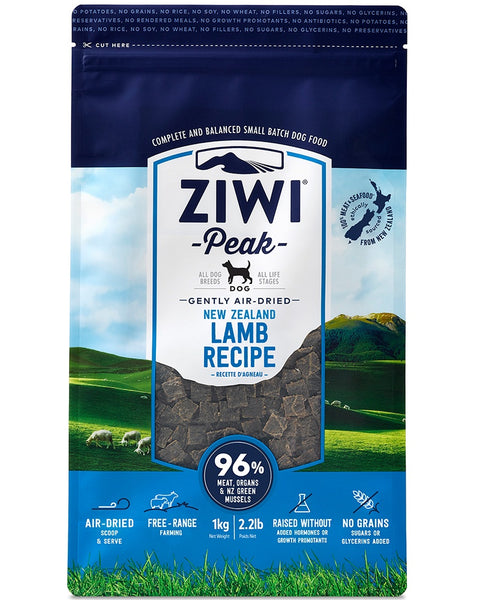 ZIWI® Peak Air-Dried Lamb Dog Food 1lb