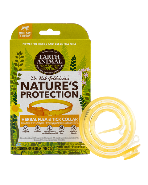 Earth Animal Nature's Protection Herbal Flea & Tick Dog Collar - Small Dogs & Puppies