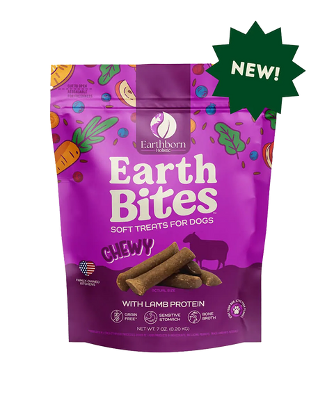 Earthborn Holistic EarthBites Chewy Grain-Free Dog Treats - Lamb 7oz