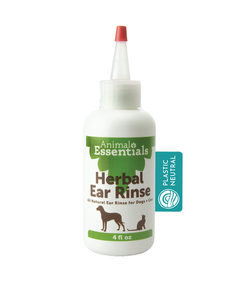 Animal Essentials Herbal Ear Rinse for Dogs & Cats 4oz