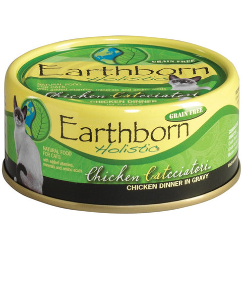 Earthborn Holistic Chicken Catcciatori Grain-Free Cat Canned Food 3oz
