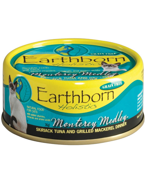 Earthborn Holistic Monterey Medley Grain-Free Cat Canned Food 3oz