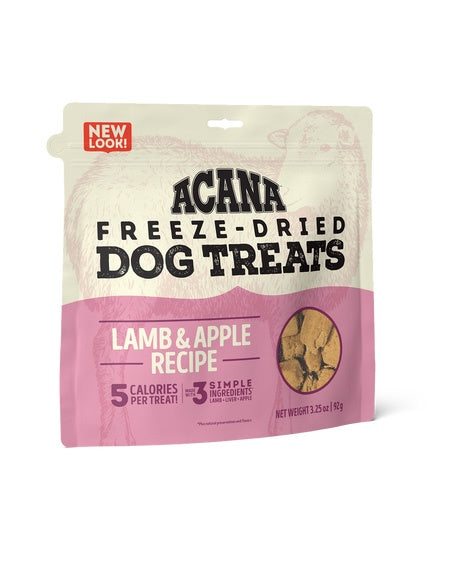 Acana Singles Lamb & Apple Freeze-Dried Dog Treats 3.25oz