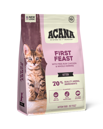 Acana First Feast Kitten Dry Cat Food 4lb