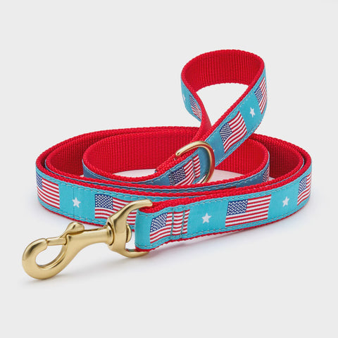 Up Country Flag Day Dog Leash 5ft