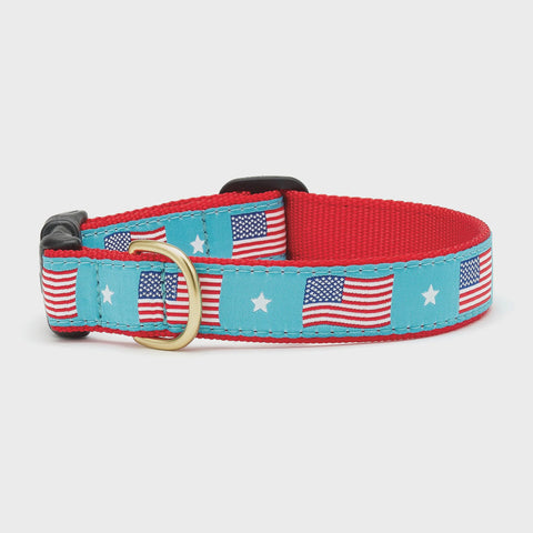 Up Country Flag Day Dog Collar