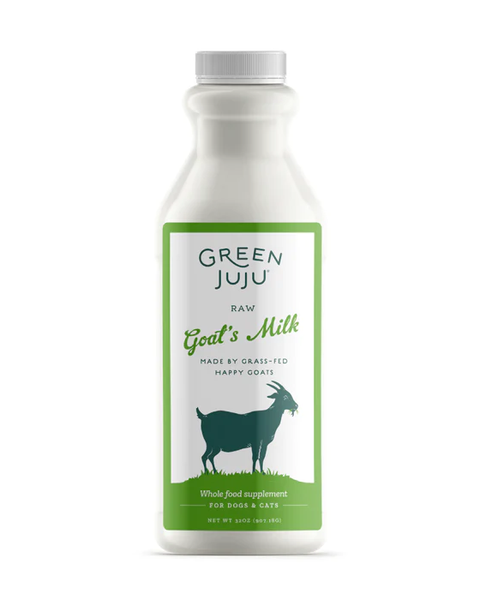 Green Juju Raw Goat's Milk for Dogs & Cats 32oz