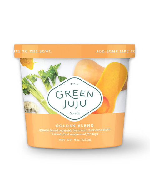 Green JuJu Golden Blend Squash Whole Food Supplement for Dogs 15oz