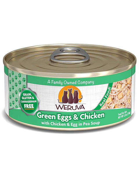 Weruva Green Eggs & Chicken Wet Cat Food 3oz