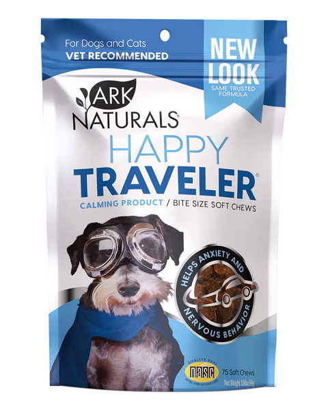 Ark Naturals Happy Traveler Soft Chews for Dogs & Cats 1.98oz