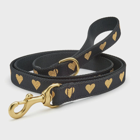 Up Country Heart of Gold Dog Leash 5ft