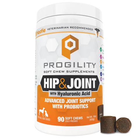 Nootie Progility Hip & Joint Soft Chew Supplements for Dogs - 90ct