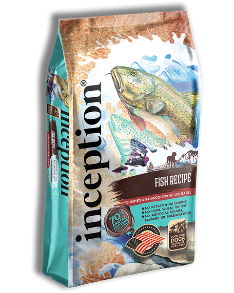 Inception Fish Recipe Dry Dog Food 27lb