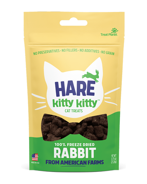 Hare Kitty Kitty Freeze-Dried Rabbit Treat 0.9oz