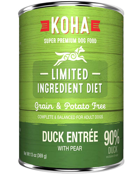 Koha Limited Ingredient Duck Entrée Wet Dog Food 13oz